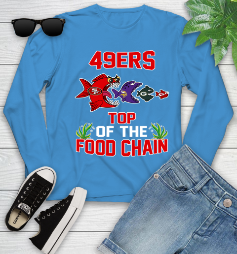 San Francisco 49ers Top Of The Food Chain NFL Shirts 119
