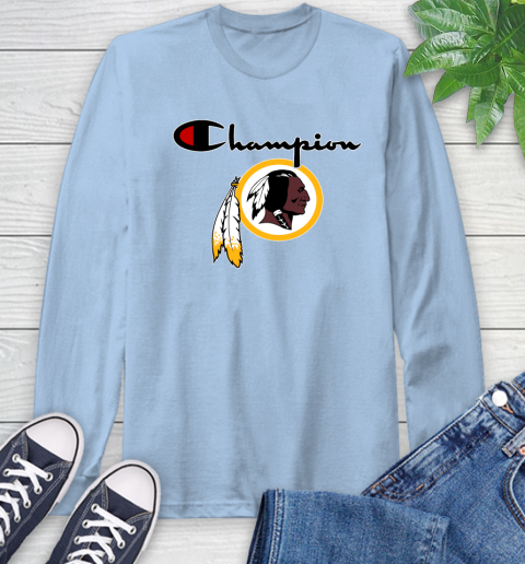 NFL Football Washington Redskins Champion Shirt Long Sleeve T-Shirt 6
