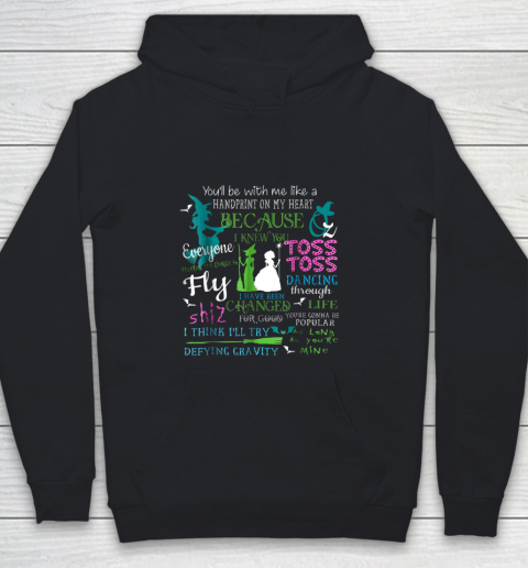 Halloween Wicked Musical Youth Hoodie Tee For Sports