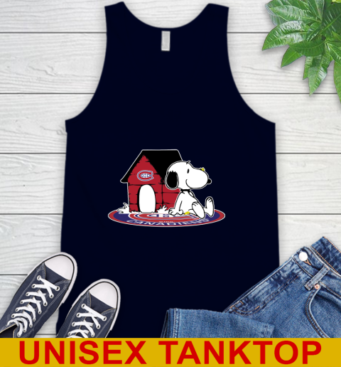 NHL Hockey Montreal Canadiens Snoopy The Peanuts Movie Shirt Tank Top 3