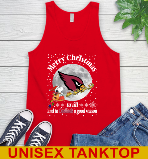Arizona Cardinals Merry Christmas To All And To Cardinals A Good Season NFL Football Sports Tank Top 5