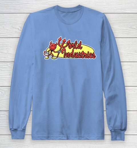 World Industries Devil Satan Hook Ups Skate Hookups Hook Ups Vintage 90's Long Sleeve T-Shirt 8