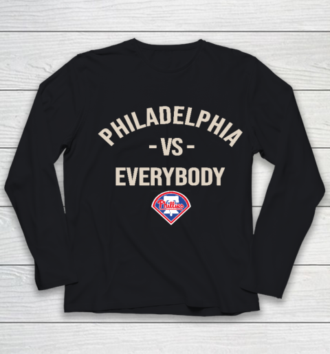 Philadelphia Phillies Vs Everybody Youth Long Sleeve