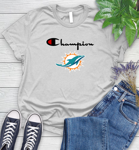NFL Football Miami Dolphins Champion Shirt Women's T-Shirt