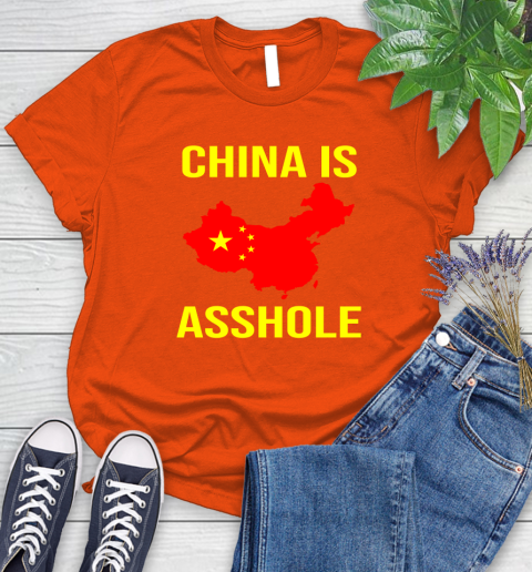 China is asshole shirt 92