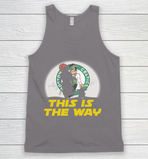 Boston Celtics NBA Basketball Star Wars Yoda And Mandalorian This Is The Way Tank Top 6