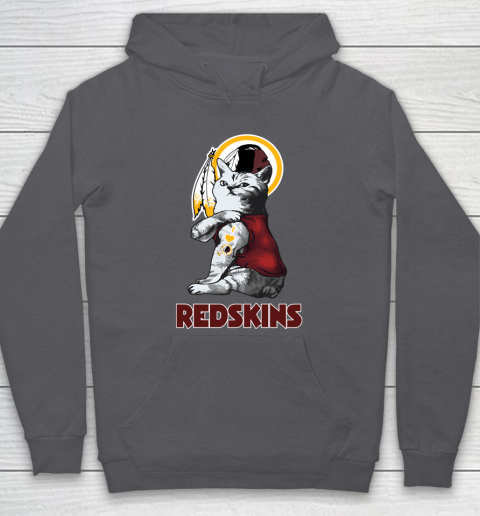 NFL Football My Cat Loves Washington Redskins Hoodie 4