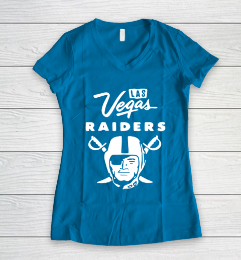Las Vegas Raider Women's V-Neck T-Shirt 6 Las Vegas Raider Women's V-Neck T-Shirt - Image 6