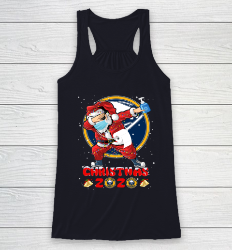 Buffalo Sabres Funny Santa Claus Dabbing Christmas 2020 NHL Racerback Tank 7