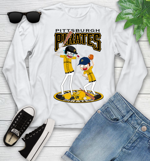 MLB Pittsburgh Pirates Rick And Morty Baseball 125