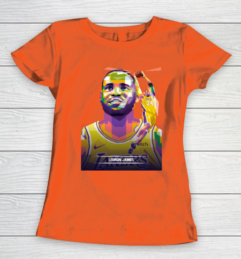 Lebron James Women s T Shirt Tee For Sports