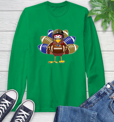 Baltimore Ravens Turkey Thanksgiving Day Long Sleeve T-Shirt 7