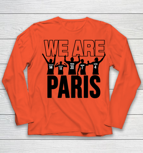 We Are Paris T Shirt Ici C'est Paris Welcome To Paris Youth Long Sleeve 2