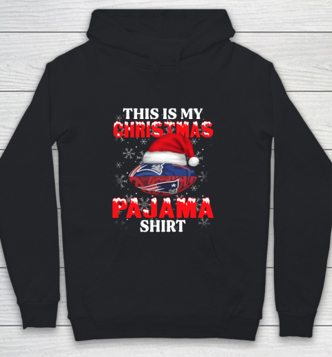 New England Patriots This Is My Christmas Pajama Shirt NFL Youth Hoodie