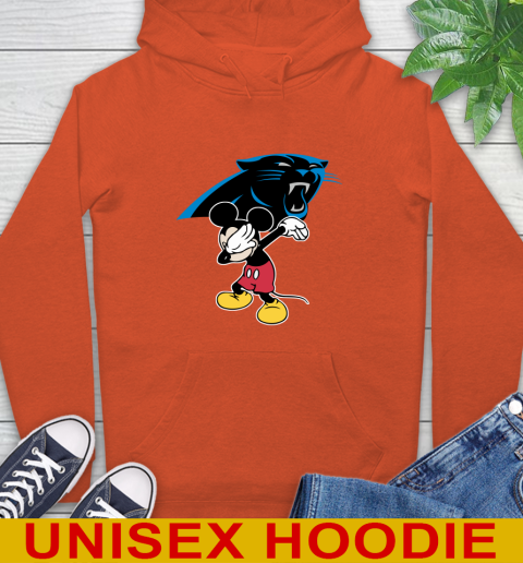 Carolina Panthers NFL Football Dabbing Mickey Disney Sports Hoodie 5