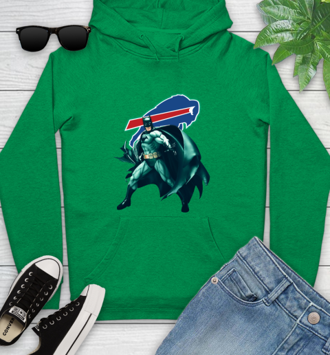 NFL Batman Football Sports Buffalo Bills Youth Hoodie 7