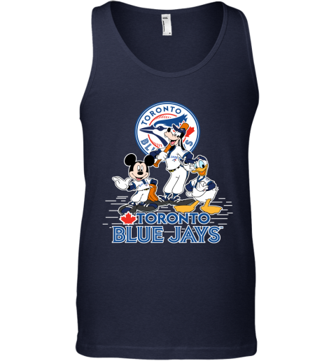 Toronto Blue Jays Mickey Donald And Goofy Baseball Premium Men's T-Shirt 