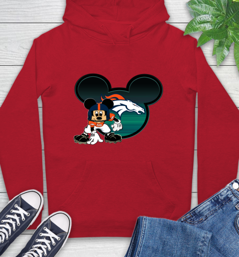 NFL Denver Broncos Mickey Mouse Disney Football T Shirt Hoodie 10