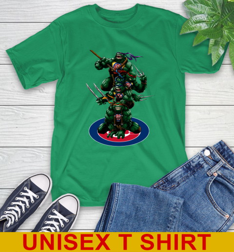 MLB Baseball Chicago Cubs Teenage Mutant Ninja Turtles Shirt T-Shirt 7