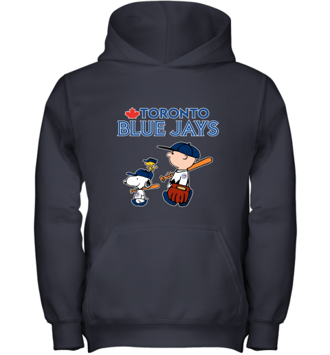 Outerstuff Youth Boys and Girls Royal Toronto Blue Jays Team Primary Logo  Pullover Hoodie