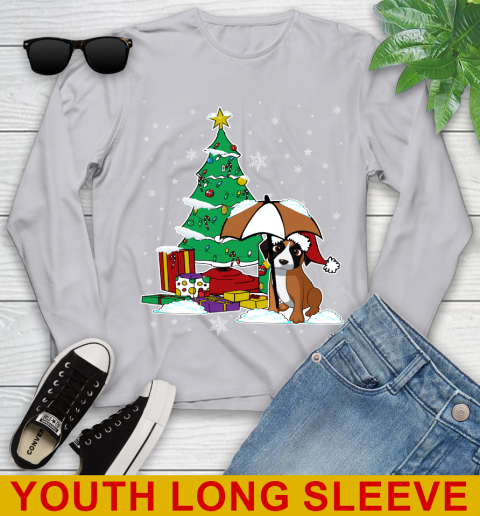 Boxer Christmas Dog Lovers Shirts 262