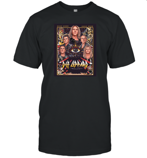 Def Leppard Vancouver September 2, 2022 The Stadium Tour Unisex Jersey Tee