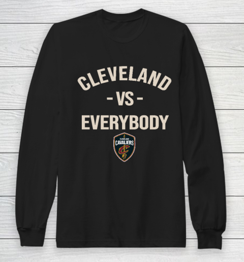 Cleveland Cavaliers Vs Everybody Long Sleeve T-Shirt