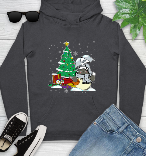San Antonio Spurs NBA Basketball Cute Tonari No Totoro Christmas Sports Youth Hoodie 8