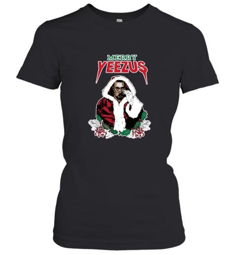 Merry Yeezus Ugly Christmas Adult Crewneck Women's T-Shirt