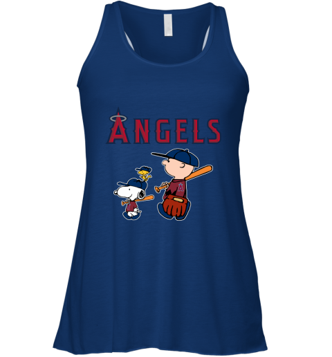 Los Angeles Angels Let's Play Baseball Together Snoopy MLB Unisex Jersey  Tee 