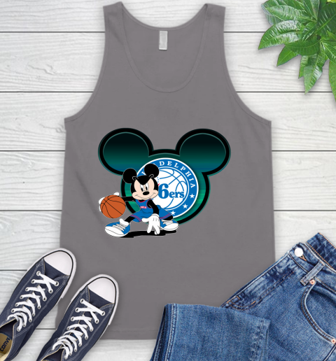 NBA Philadelphia 76ers Mickey Mouse Disney Basketball Tank Top 7