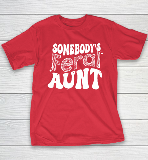 Somebody's Feral Aunt Youth T-Shirt - Image 8