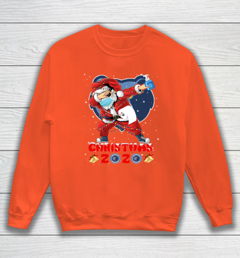Memphis Grizzlies Funny Santa Claus Dabbing Christmas 2020 NBA Sweatshirt 3