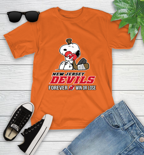 NHL The Peanuts Movie Snoopy Forever Win Or Lose Hockey New Jersey Devils 109