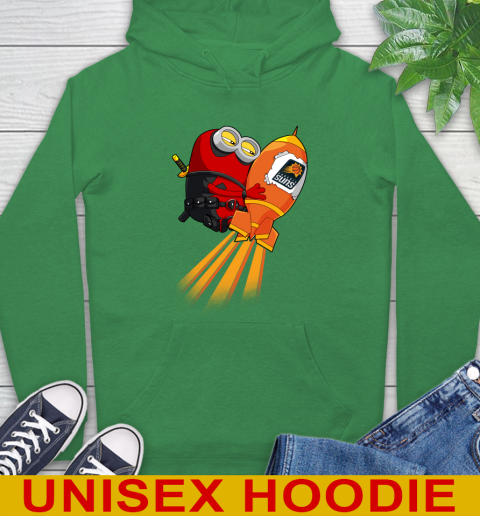NBA Basketball Phoenix Suns Deadpool Minion Marvel Shirt Hoodie 8