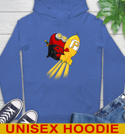 MLB Baseball Pittsburgh Pirates Deadpool Minion Marvel Shirt Hoodie 9