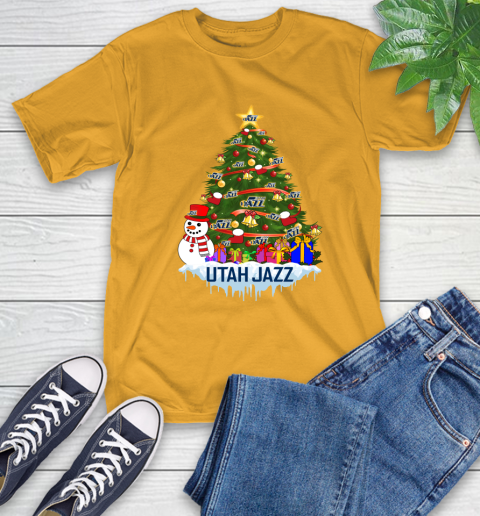 Utah Jazz Merry Christmas NBA Basketball Sports T-Shirt 3