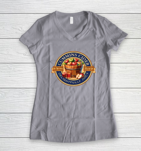 Haul Cummins Cider Men's Funny Women's V-Neck T-Shirt 2