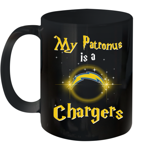 NFL Football Harry Potter My Patronus Is A Los Angeles Chargers Ceramic Mug 11oz