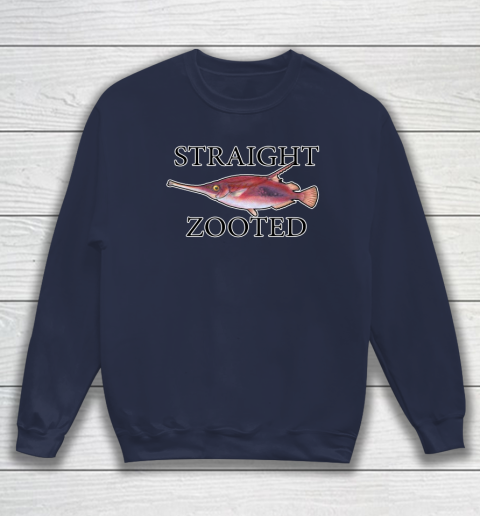 STRAIGHT ZOOTED Sweatshirt Tee For Sports