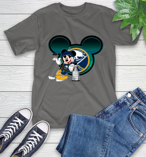 NHL Buffalo Sabres Stanley Cup Mickey Mouse Disney Hockey T Shirt T-Shirt 9