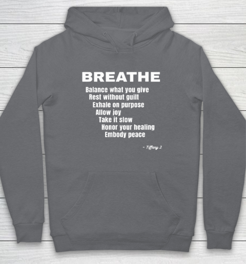 Breath Balance What You Give Rest Without Guilt Hoodie 3