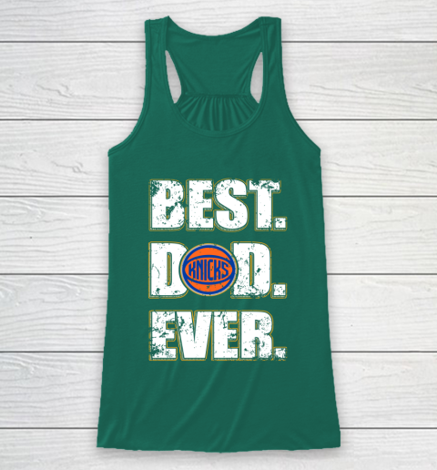 NBA New York Knicks Basketball Best Dad Ever Family Shirt Racerback Tank 5