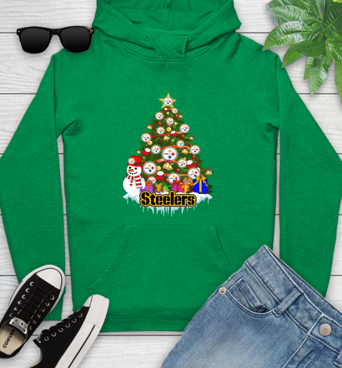Pittsburgh Steelers Merry Christmas NFL Football Sports Youth Hoodie 7