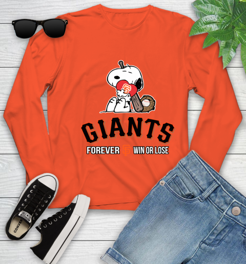 MLB The Peanuts Movie Snoopy Forever Win Or Lose Baseball San Francisco Giants 128