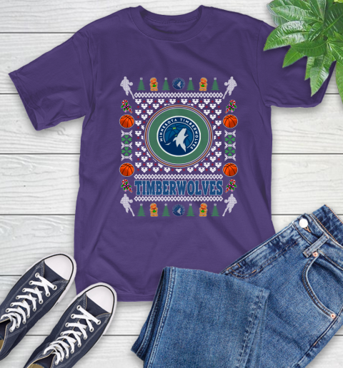 Minnesota Timberwolves Merry Christmas NBA Basketball Loyal Fan Ugly Shirt 5