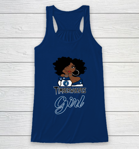 Minnesota Timberwolves Girl NBA Racerback Tank 7