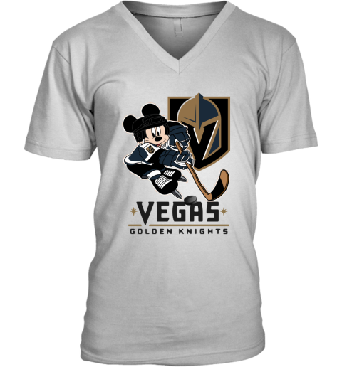 NHL Hockey Mickey Mouse Team Vegas Golden Knights Unisex Jersey Tee 