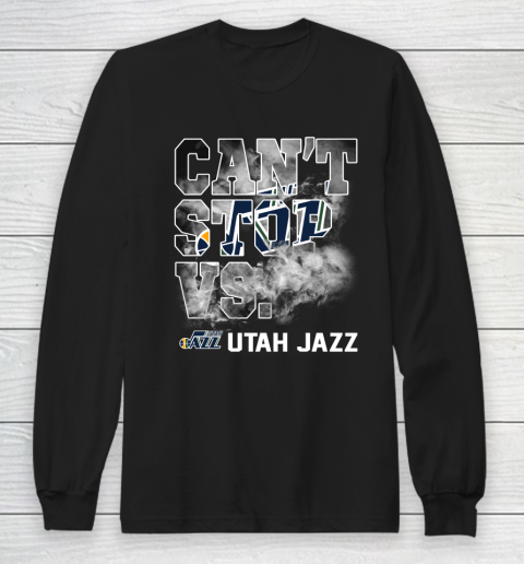 NBA Utah Jazz Basketball Can't Stop Vs Long Sleeve T-Shirt