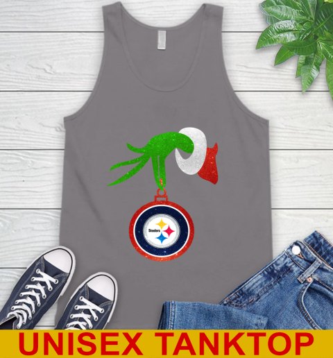 Pittsburgh Steelers Grinch Merry Christmas NFL Football Tank Top 7